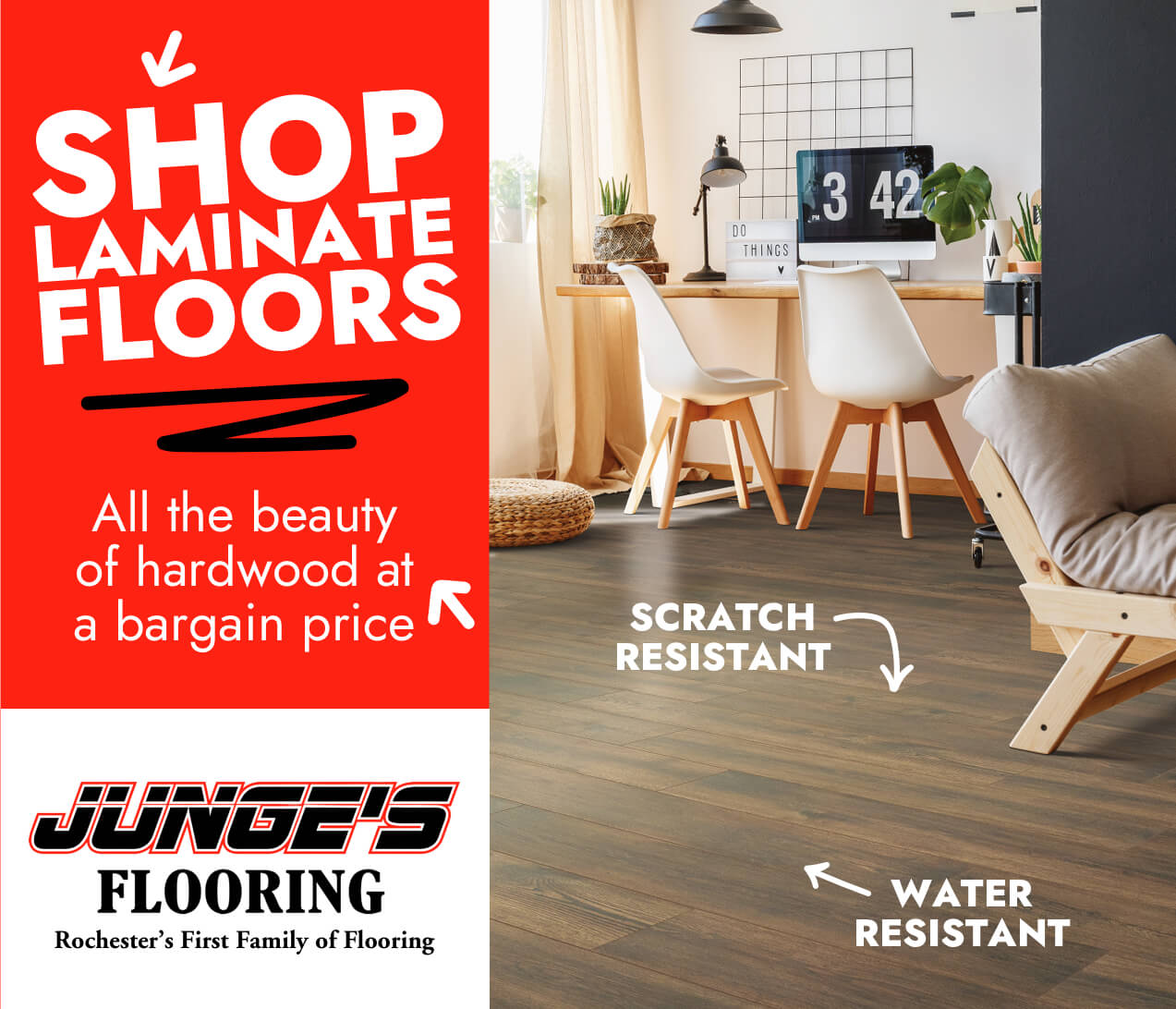 Shop laminate floors | Junge's Flooring